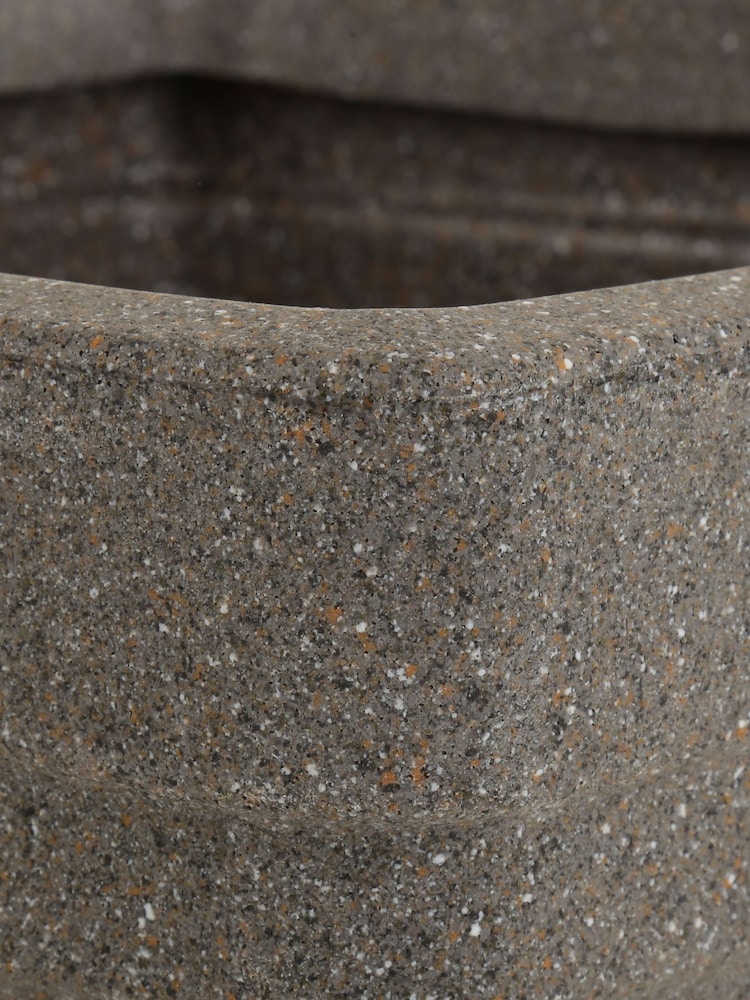 Charles Bentley Pair of Tall Square Granite Garden Planters 40cm - Image 5 of 5 Charles Bentley Pair of Tall Square Granite Garden Planters 40cm - Image 5 of 5