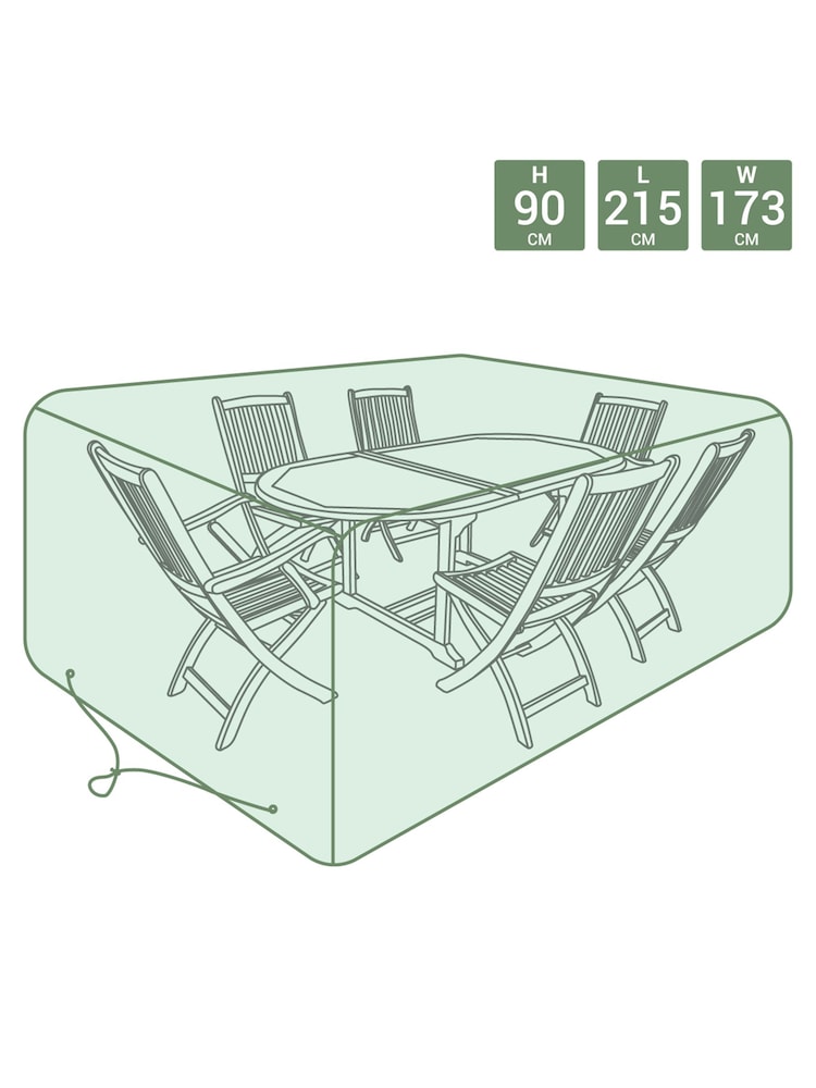 Charles Bentley Green Large Garden Furniture Set Cover - Image 3 of 3