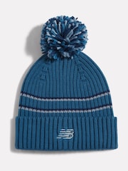 Көк - New Balance Pom Pom Beanie - 3суретінің 1 суреті