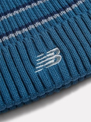 Көк - New Balance Pom Pom Beanie - 3суретінің 3 суреті