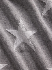 Gap Grey Star Oversized Rolled Neck Jumper (4-13yrs) - Image 5 of 5