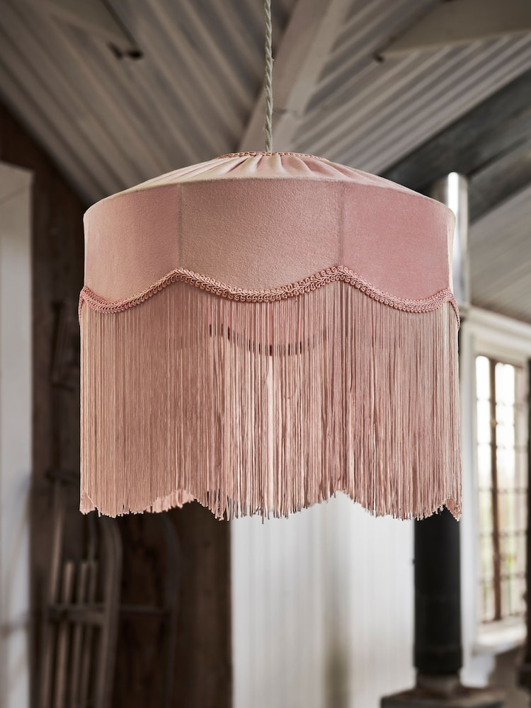 Shabby Chic by Rachel Ashwell® Pink Priscilla Shade - Image 2 of 5