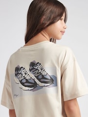 New Balance Cream 9060 Graphic T-Shirt - Image 6 of 10
