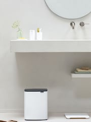 Brabantia White Bo Waste Bin Hi 12L - Image 1 of 11