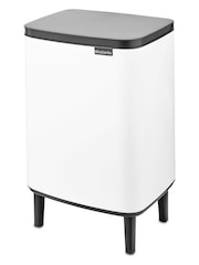 Brabantia White Bo Waste Bin Hi 12L - Image 3 of 11