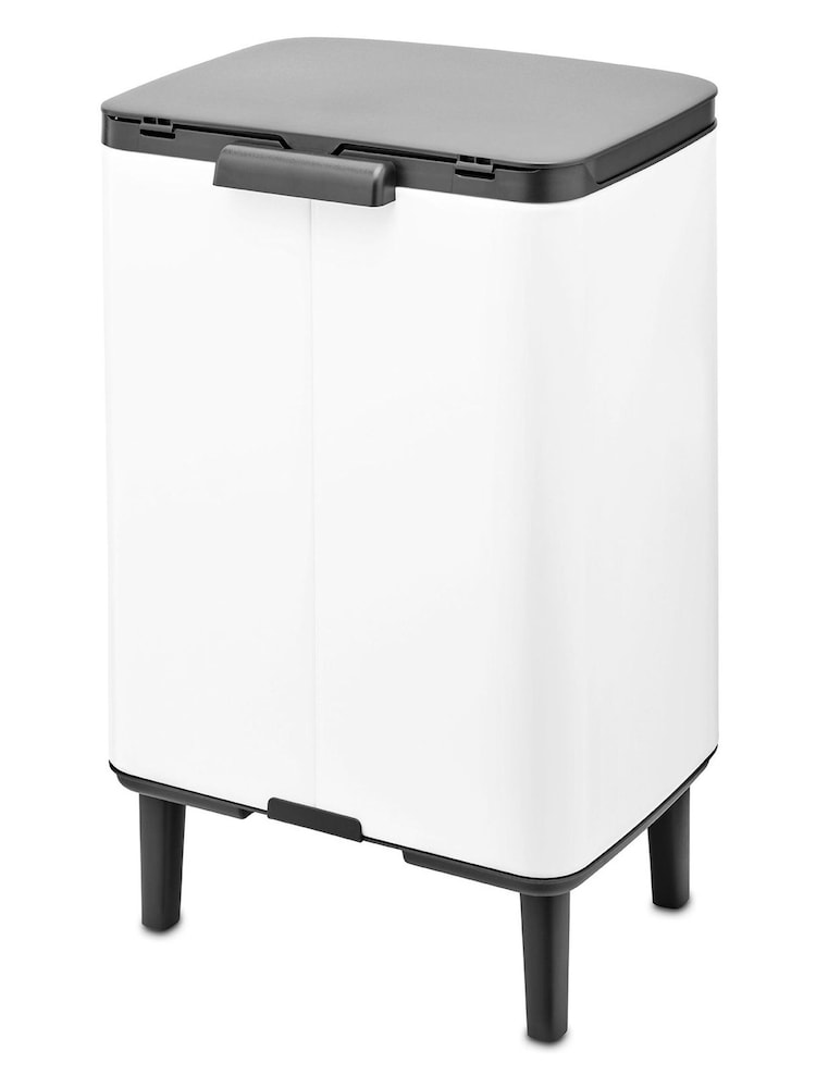 Brabantia White Bo Waste Bin Hi 12L - Image 4 of 11