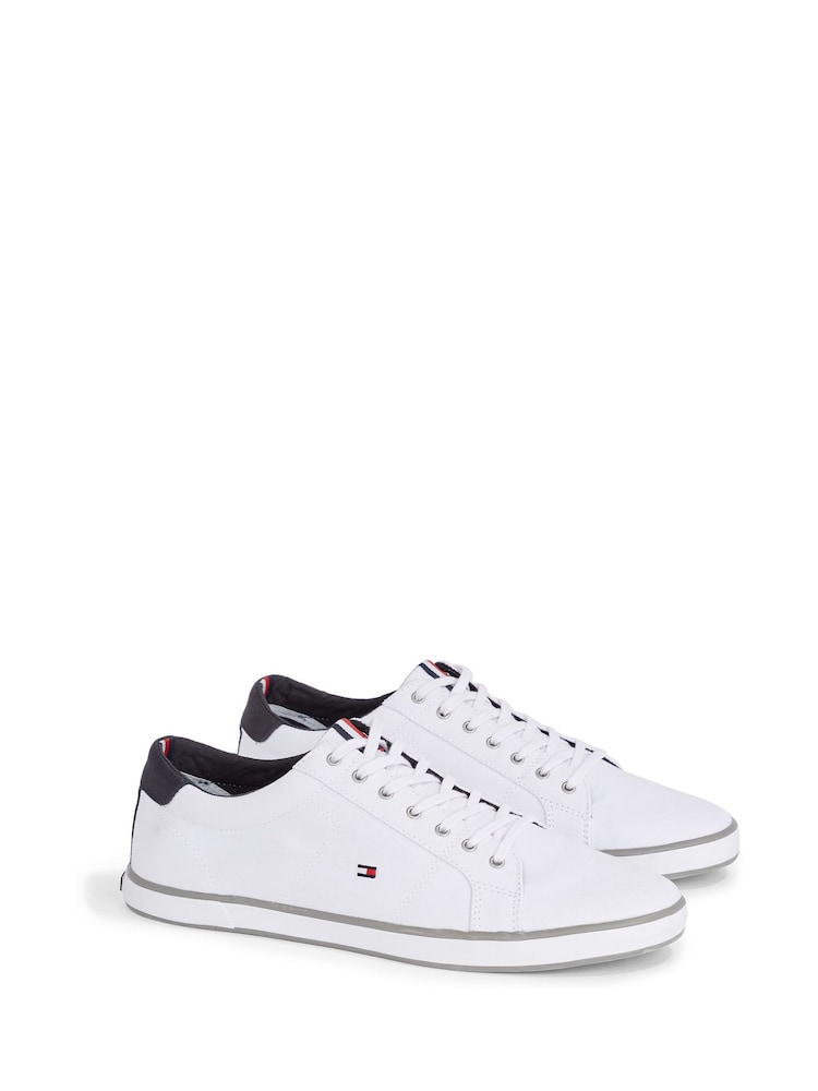 Tommy Hilfiger White Essential Harlow Trainers - Image 1 of 6