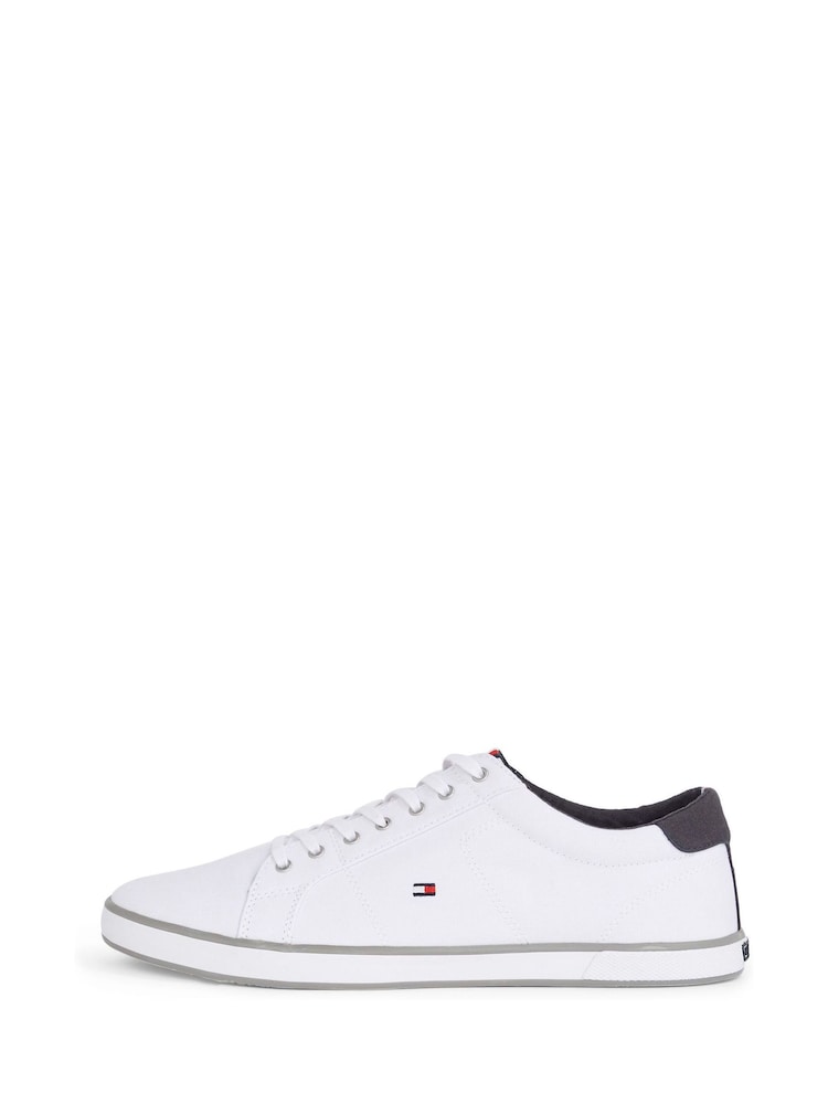 Tommy Hilfiger White Essential Harlow Trainers - Image 2 of 6