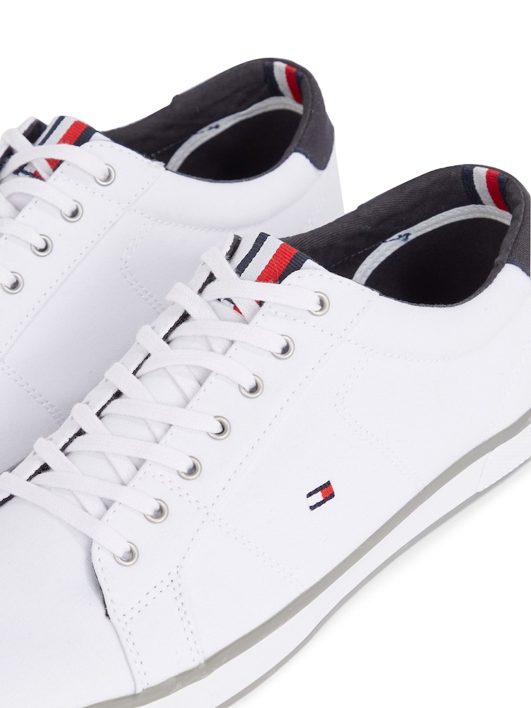 Tommy Hilfiger White Essential Harlow Trainers - Image 5 of 6
