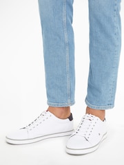 Tommy Hilfiger White Essential Harlow Trainers - Image 6 of 6
