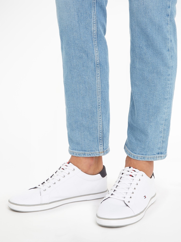 Tommy Hilfiger White Essential Harlow Trainers - Image 6 of 6