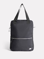 New Balance Black Dual Strap Backpack - Image 1 of 6