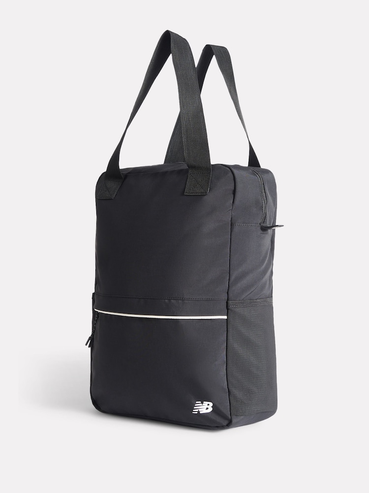 New Balance Black Dual Strap Backpack - Image 2 of 6 New Balance Black Dual Strap Backpack - Image 2 of 6