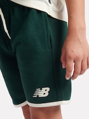 New Balance Cream Athletics Arched T-Shirt & Shorts Set - Image 5 of 9