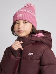 Қызғылт - New Balance Pom Pom Beanie - 5суретінің 1 суреті