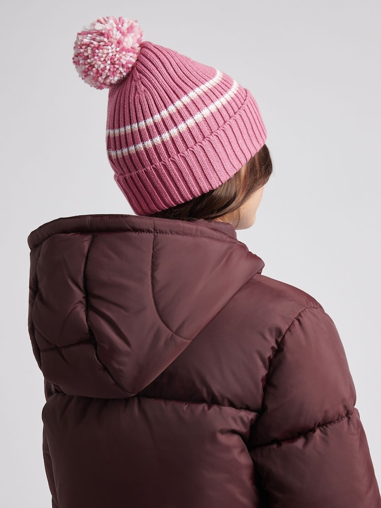 Қызғылт - New Balance Pom Pom Beanie - 5суретінің 2 суреті