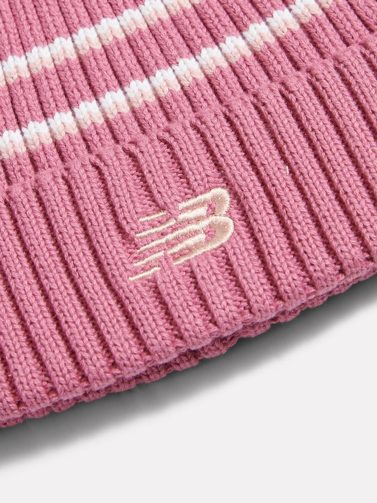 Қызғылт - New Balance Pom Pom Beanie - 5суретінің 5 суреті