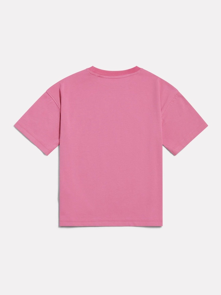New Balance Girls Jersey Small Logo T-Shirt - Εικόνα 2 από 3