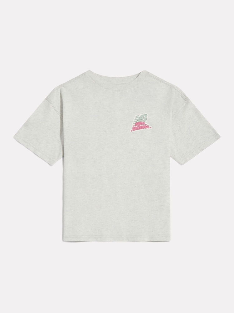 Tricou grafic New Balance Sticker Pack - Imaginea 1 din 4
