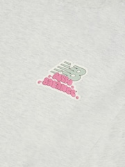 Tricou grafic New Balance Sticker Pack - Imaginea 4 din 4