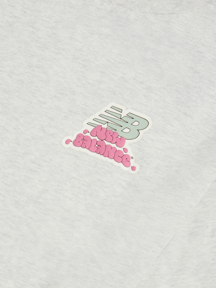 Tricou grafic New Balance Sticker Pack - Imaginea 4 din 4