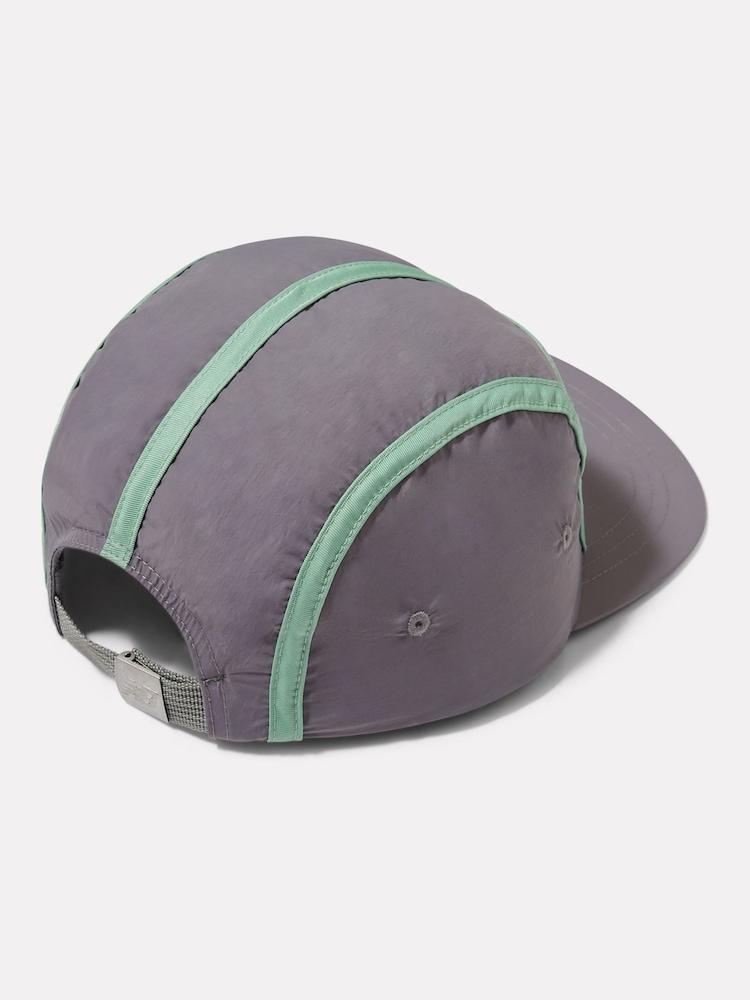 New Balance Grey 5 Panel Running Cap - Image 2 of 4