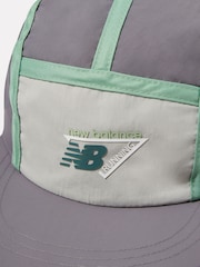 New Balance Grey 5 Panel Running Cap - Image 3 of 4