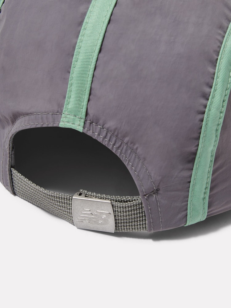 New Balance Grey 5 Panel Running Cap - Image 4 of 4