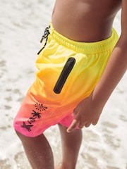 Yellow Board Swim Shorts (3-16yrs) - Image 6 of 7