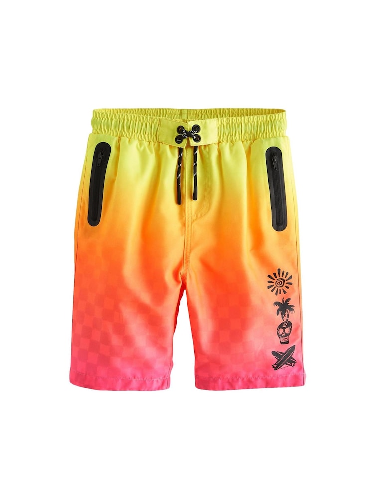 Yellow Board Swim Shorts (3-16yrs) - Image 7 of 7