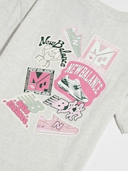 T-shirt graphique New Balance Balance Lot - Image 9 de 10