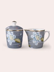 Laura Ashley Blue Heritage Collectables Milk Jug and Sugar Pot Set - Image 3 of 3