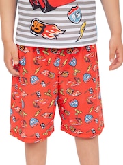 Character Grey/Orange Cars Short Pyjamas - Image 8 of 9