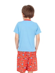Character Grey/Orange Cars Short Pyjamas - Image 9 of 9