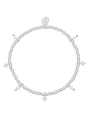 Estella Bartlett Silver Pearl and Star Multi Bracelet - Image 1 of 4