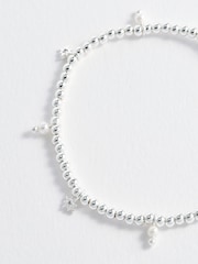 Estella Bartlett Silver Pearl and Star Multi Bracelet - Image 2 of 4