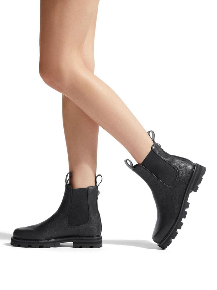 KURT GEIGER LONDON Black CARNABY CHELSEA BOOT - Image 1 of 5