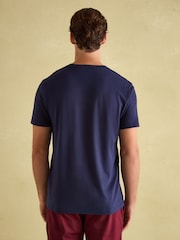 Темно-синий - Joules Everyday Crew Neck T-Shirt - Image 2 of 5