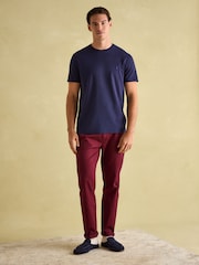 Темно-синий - Joules Everyday Crew Neck T-Shirt - Image 3 of 5
