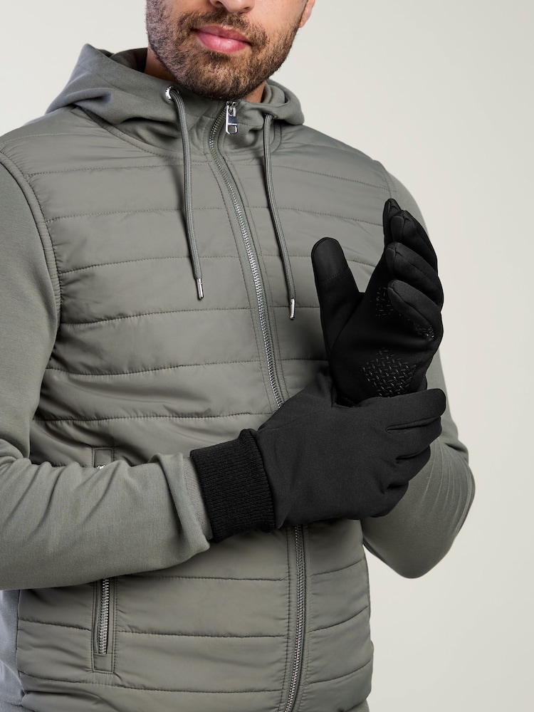 Totes Stretch Thermal Gloves with Smartouch - Imagen 1 de 5