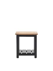 Gallery Home Meteor Navy Leroy Side Table - Image 4 of 4