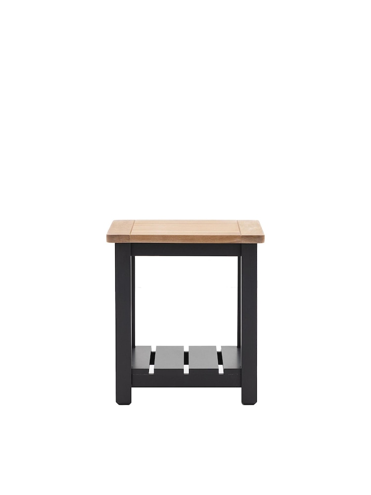 Gallery Home Meteor Navy Leroy Side Table - Image 4 of 4