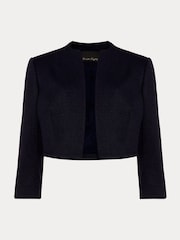 Phase Eight Blue Karlee Textured Jacket - Image 5 of 5