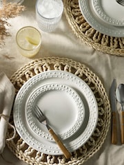White Langley 12 Piece Dinner Set - Image 5 of 7