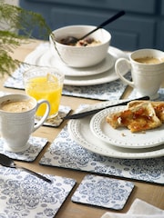 White Langley 12 Piece Dinner Set - Image 6 of 7