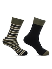 Totes Green Original Slipper-Sox Socks 2 Pack - Image 4 of 5