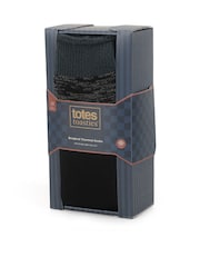 Totes Black Brushed Thermal Socks 2 Pack - Image 2 of 5