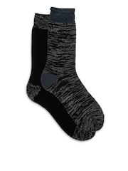 Totes Black Brushed Thermal Socks 2 Pack - Image 3 of 5