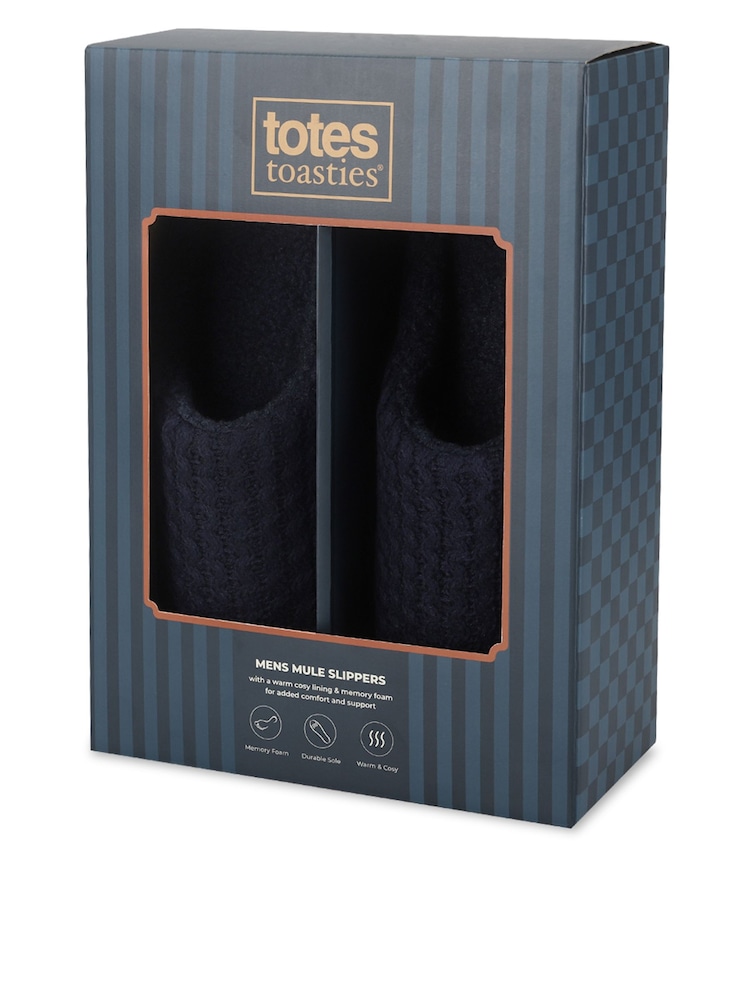 Totes Knitted Mule Slippers - Imagen 5 de 5 Totes Knitted Mule Slippers - Imagen 5 de 5