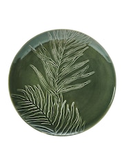 Mikasa Green Jardin Stoneware Round Ceramic Serving Platter - Image 4 of 7